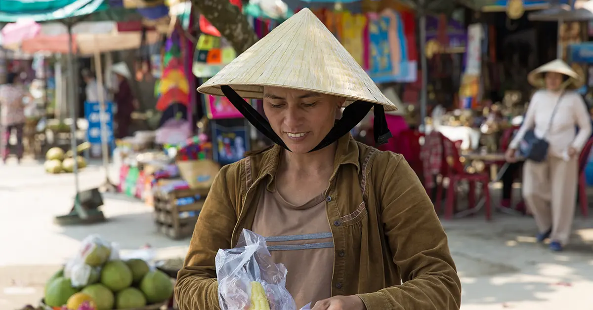 Prachtige natuur in Vietnam