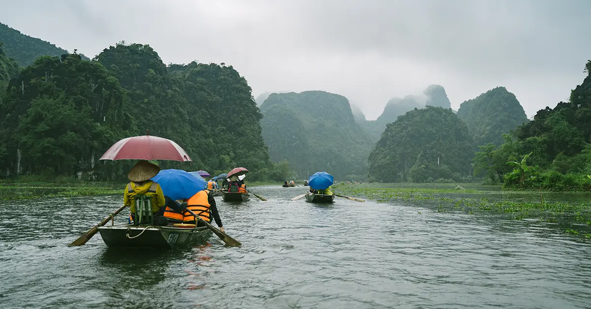 Prachtige natuur in Vietnam