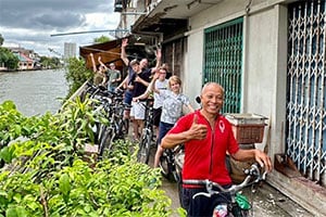 Fietstocht door Bangkok