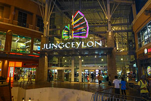 Het Jungceylon winkelcentrum in Phuket