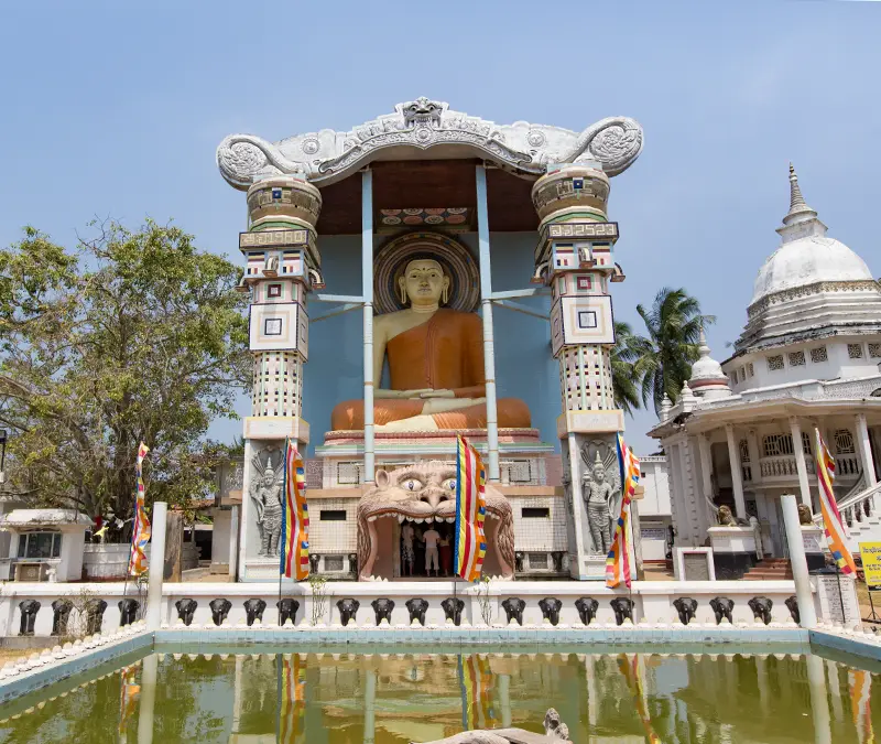 Bouwstenen Sri Lanka – Boeddhistische tempel in Negombo