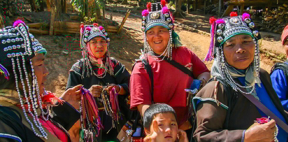 Bergstammen in de omgeving van Chiang Mai