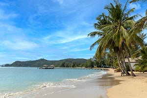 Prachtig tropisch strand op Koh Mak