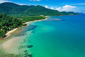 Prachtige ongerepte stranden op Koh Chang