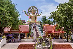De Big Buddha tempel op Koh Samui