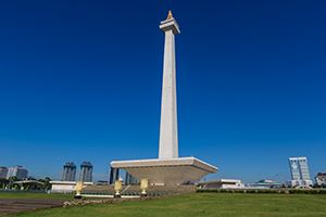 De Monas in Jakarta, Java