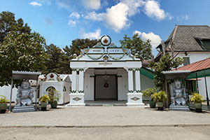 De indrukwekkende Kraton in Yogyakarta op Java