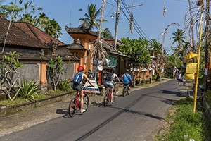 De downhill fietstour op Bali