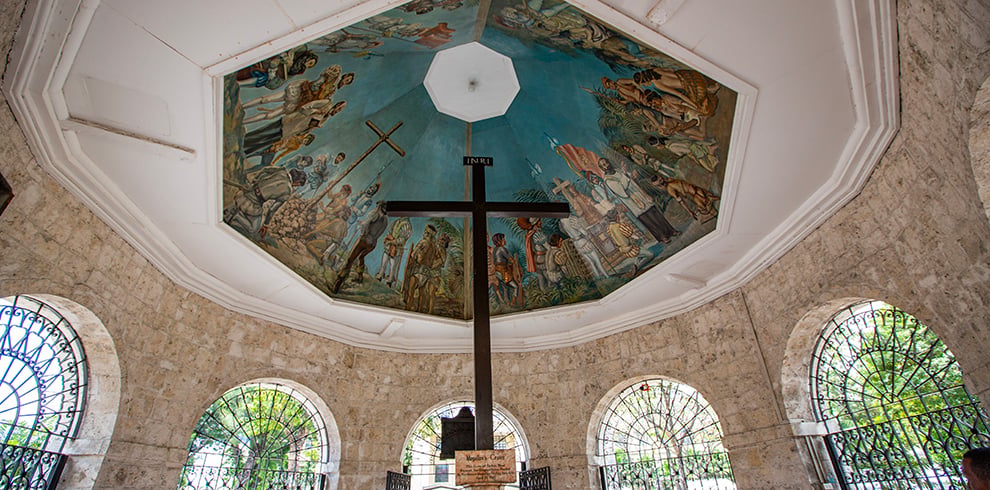 Magellan's Cross in Cebu, Filipijnen