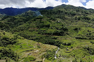 De rijstterrassen van Banaue in de Filipijnen