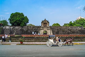 Intramuros, het historische hart van Manila, Filipijnen