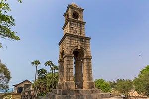 Overblijfselen van het Dutch Fort in Negombo