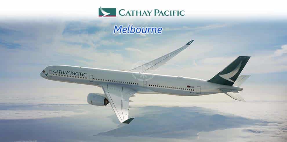 waterbestendig Denk vooruit verkrachting Vliegticket Cathay Pacific Melbourne • Aanbieding BM Air Reizen