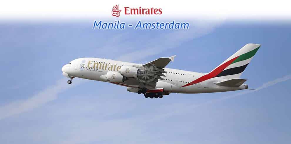 Emirates - Manila - Amsterdam