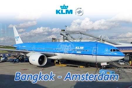 Klm - Bangkok - Amsterdam