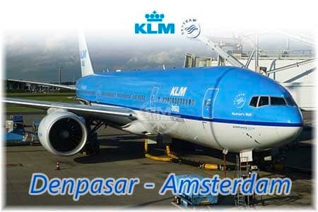 KLM - Denpasar - Amsterdam