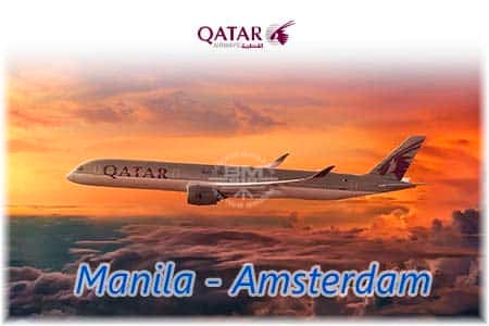 Qatar Airways - Manila - Amsterdam