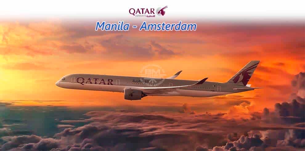 Qatar Airways - Manila - Amsterdam