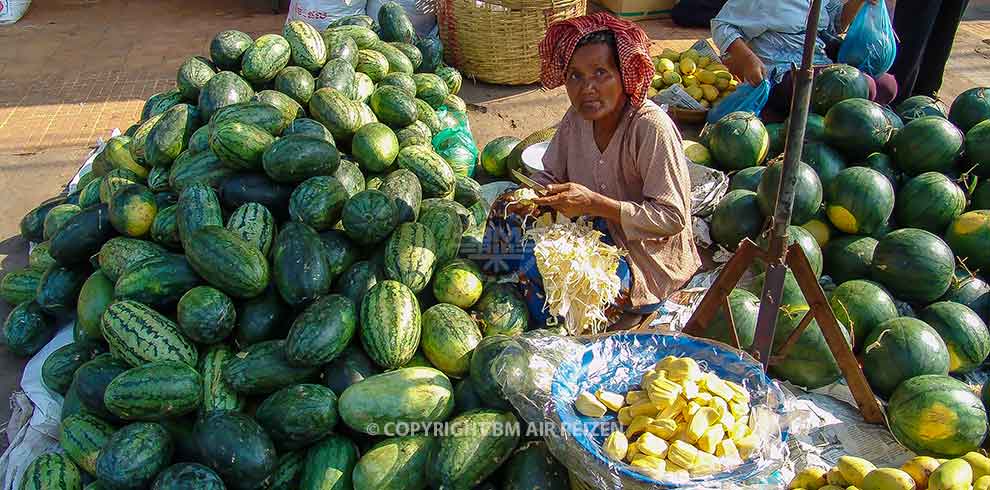 Phnom Penh - markt