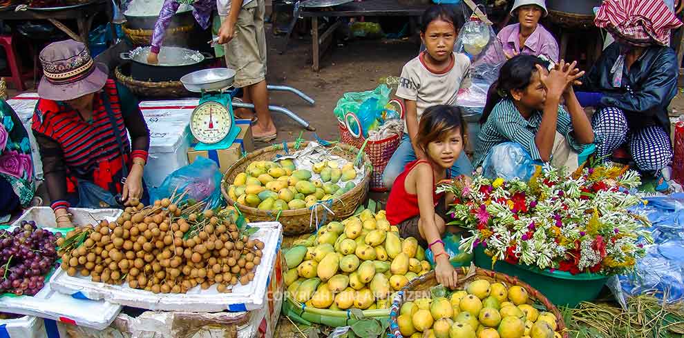 Phnom Penh - markt