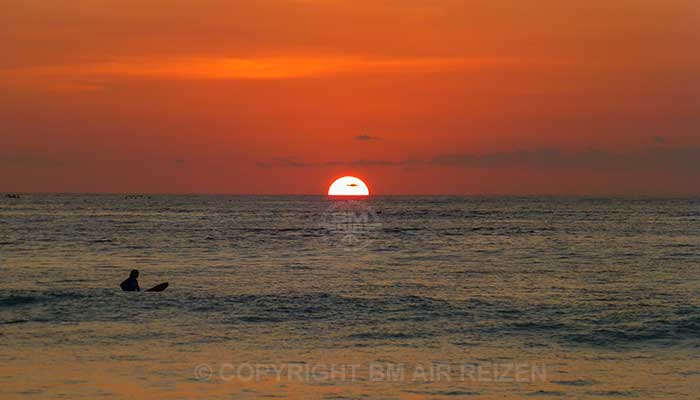 Kuta Beach - Zonsondergang