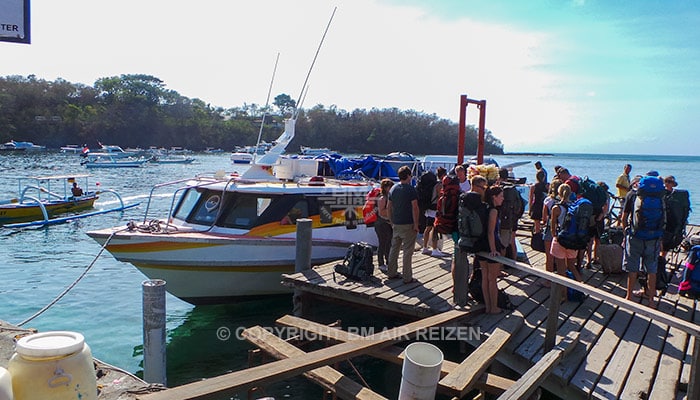 Boot Gili Trawangan