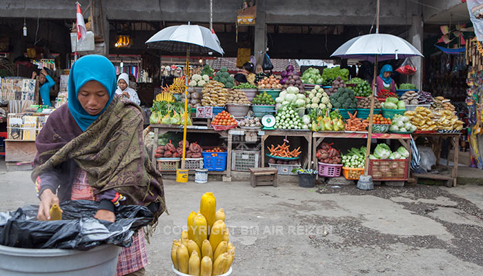 Lokale markt Bedugul