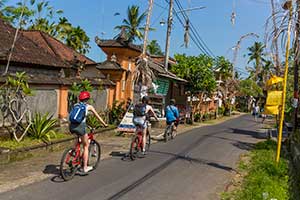 Bali - fietstocht