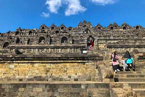 Magelang - Borobudur tempel