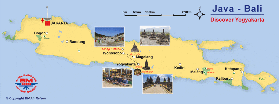 Kaart Discover Yogyakarta