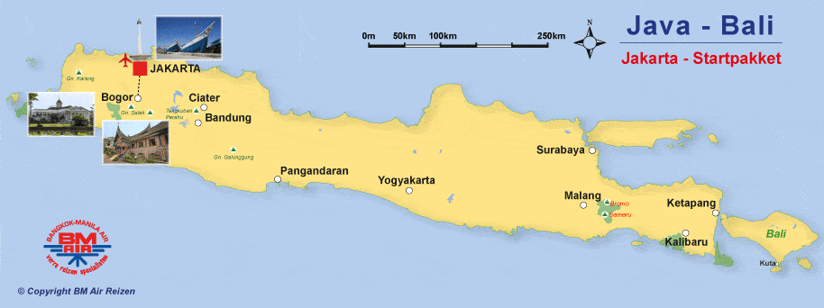 Kaart Jakarta Startpakket