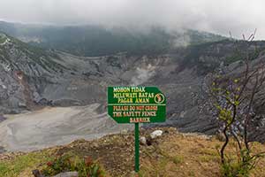 Bandung - Tangkuban Perahu vulkaan
