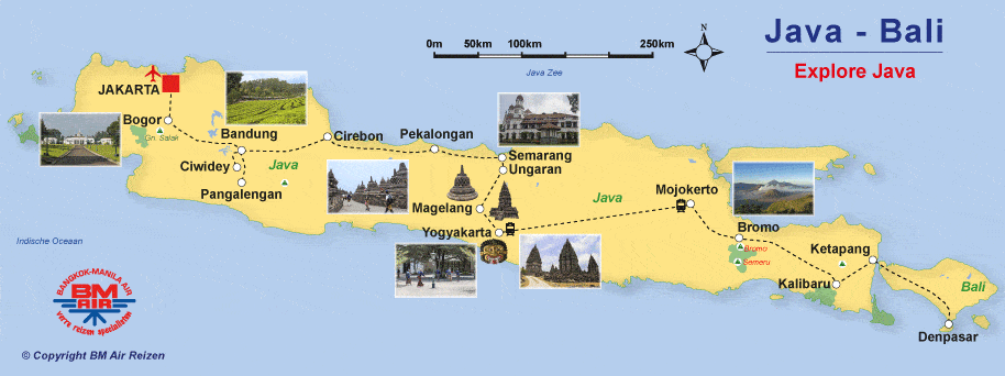 Kaart Explore Java