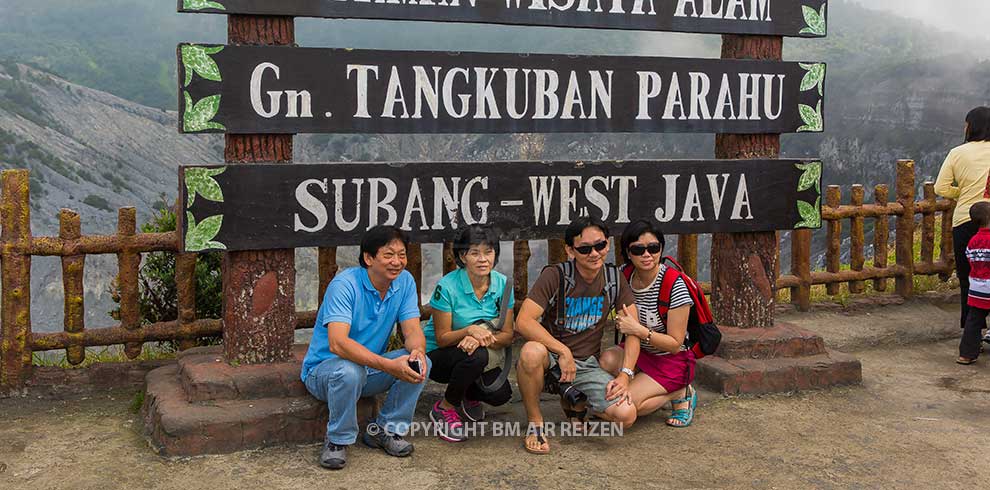 Lembang - Tangkuban Perahu vulkaan