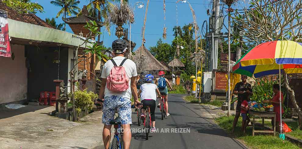 Bali - fietstocht