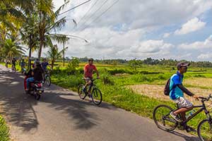 Bali - fietstocht
