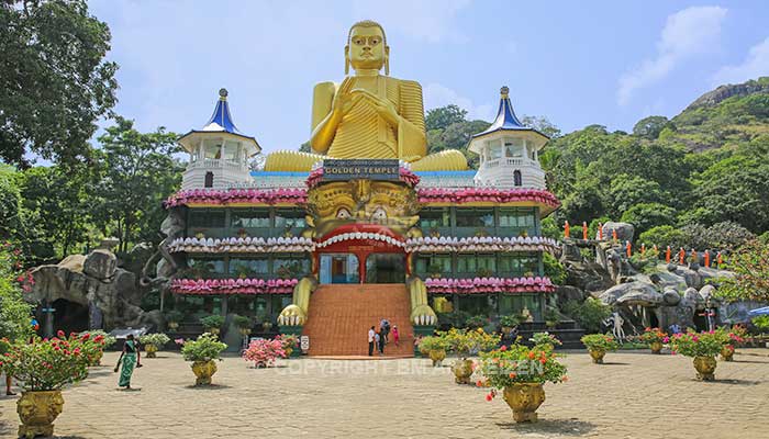 Sri Lanka - Dambulla - De Gouden Tempel van Dambulla