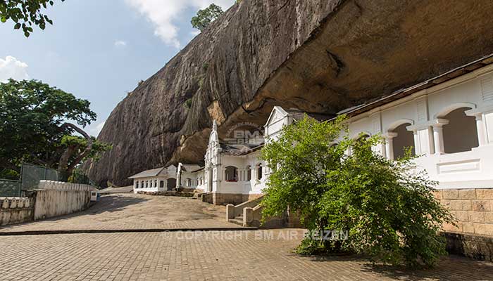 Sri Lanka - Dambulla - Rotstempel