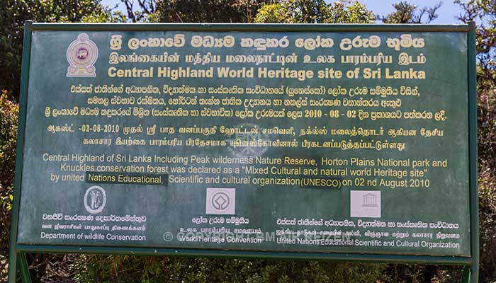 Sri Lanka - Horton Plains National Park