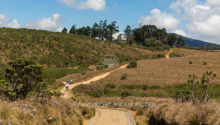Sri Lanka - Horton Plains National Park - Wandelroute
