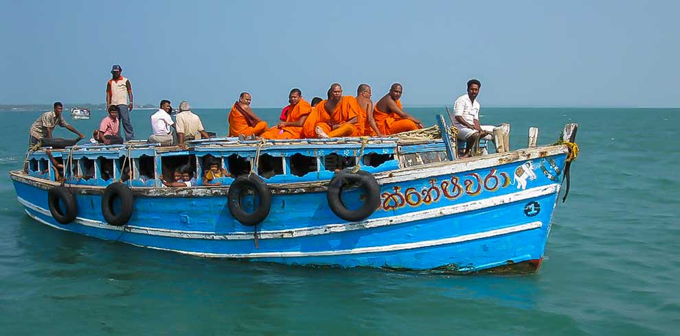 Jaffna - boottocht Delft Island