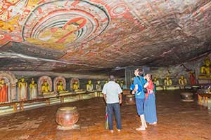 Dambulla - Rotstempel