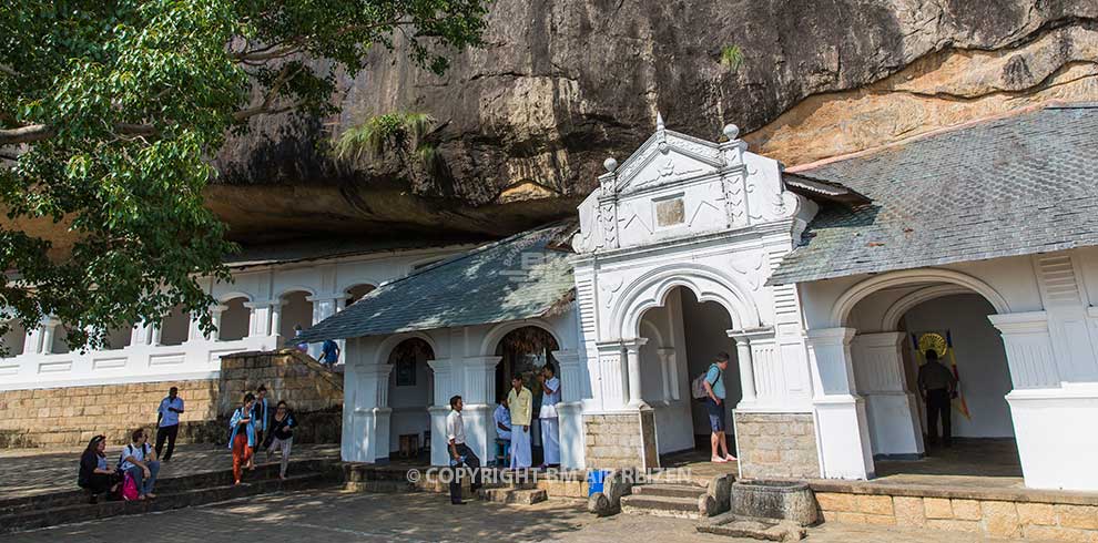 Dambulla - Rotstempel