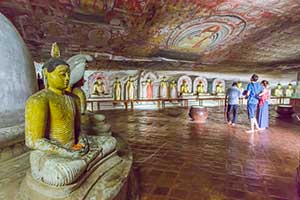 Dambulla - Rotstempel