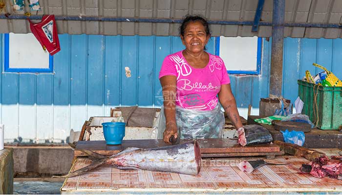 Negombo - vismarkt