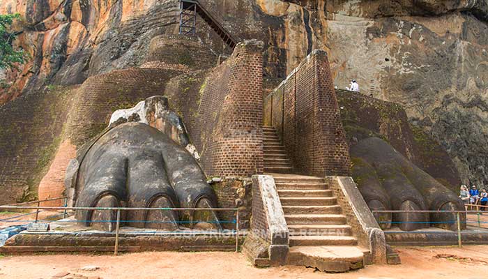 Sigiriya - Sigiriya rots