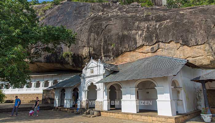 Dambulla - Rotstempel