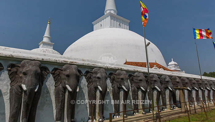 Anuradhapura - The Elephant Wall