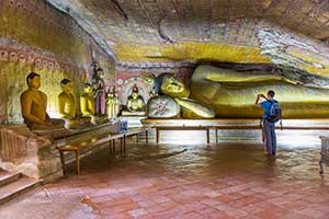 Dambulla - Rotstempel