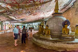 Dambulla - Rotstempel